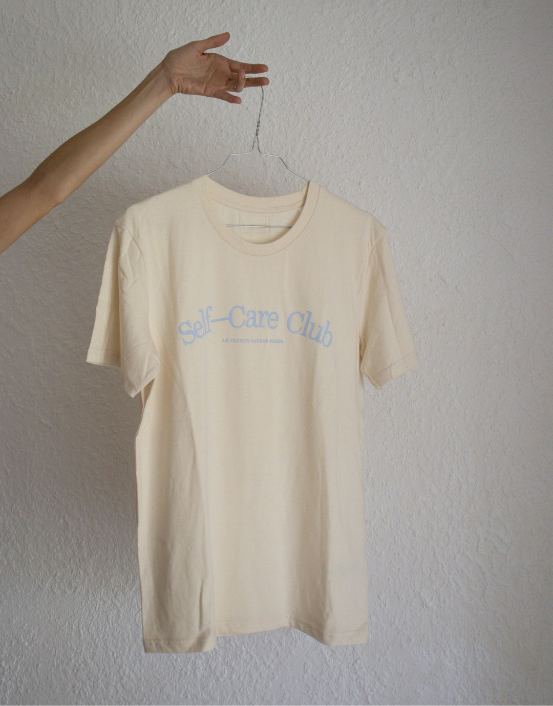 T-shirt butter yellow Self-care Club™.