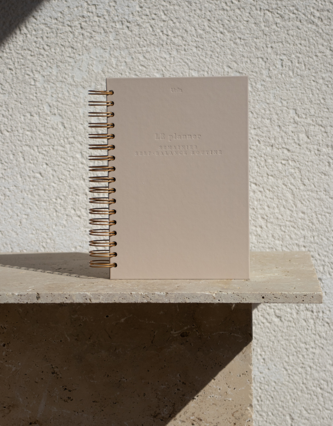 Semainier non-daté, planner bien-être pour femmes, le Planner Unile Selfcare.