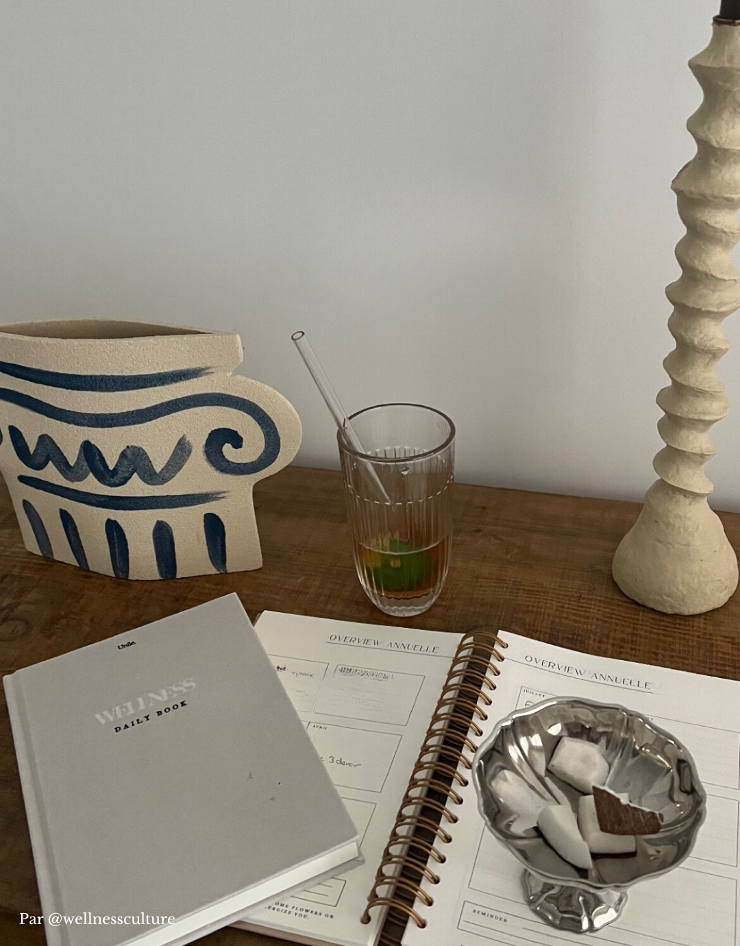 Wellness book carnet de journaling bien-être et self-care planner par Wellness Culture.