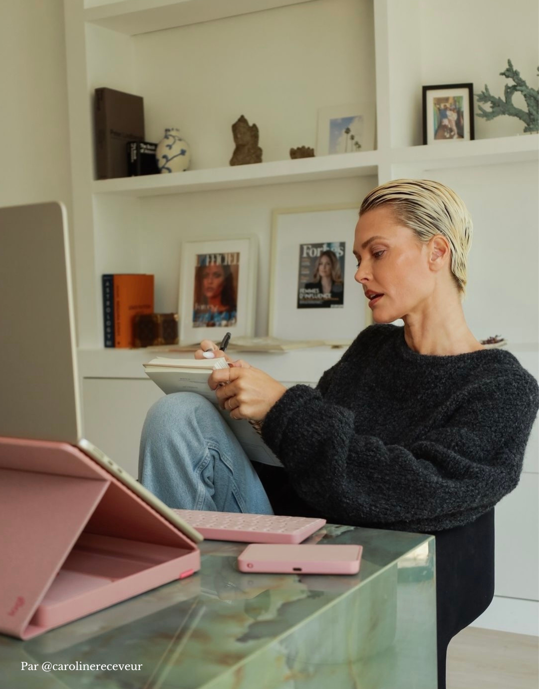 Le Planner classic beige chez Caroline Receveur.