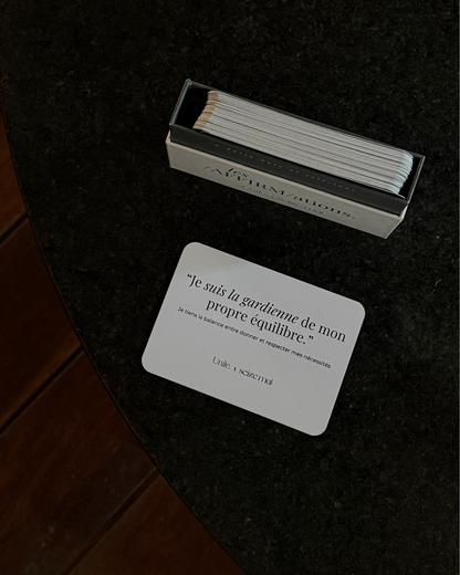 Carte d'affirmation positive de soi Unile.