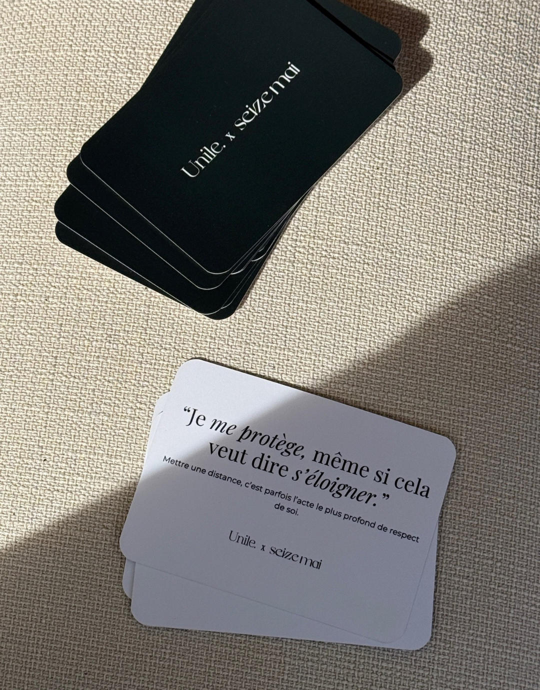 Les affirmations Unile x Seize-Mai