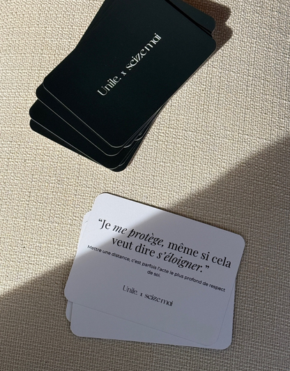 Les affirmations Unile x Seize-Mai