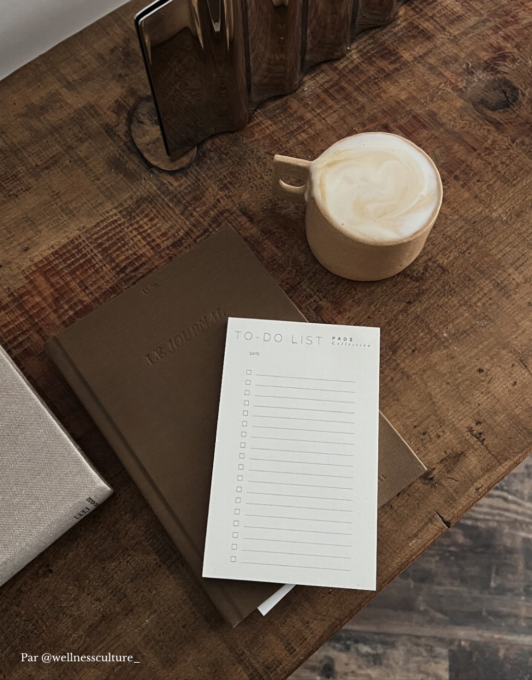 Journal et to-do list papeterie Unile