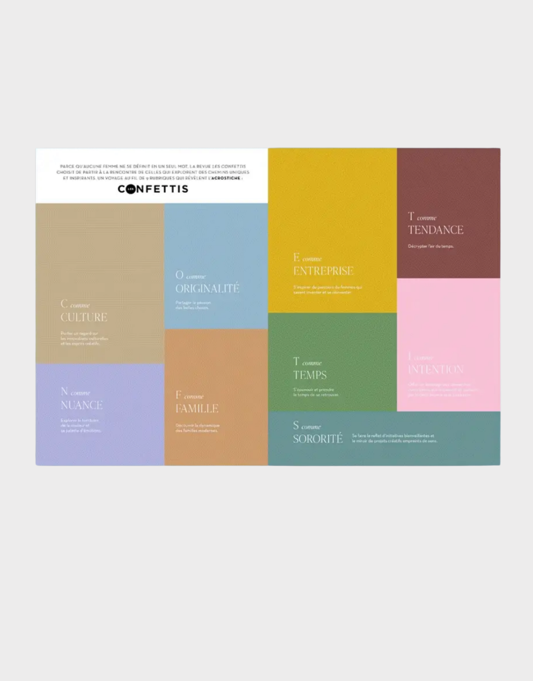 Sommaire du magazine Ces Confesttis volume 19.