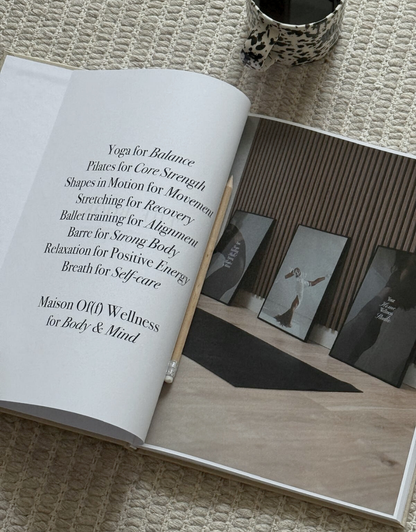 Page de citation du book Unile pour Maison Of(f) Wellness.