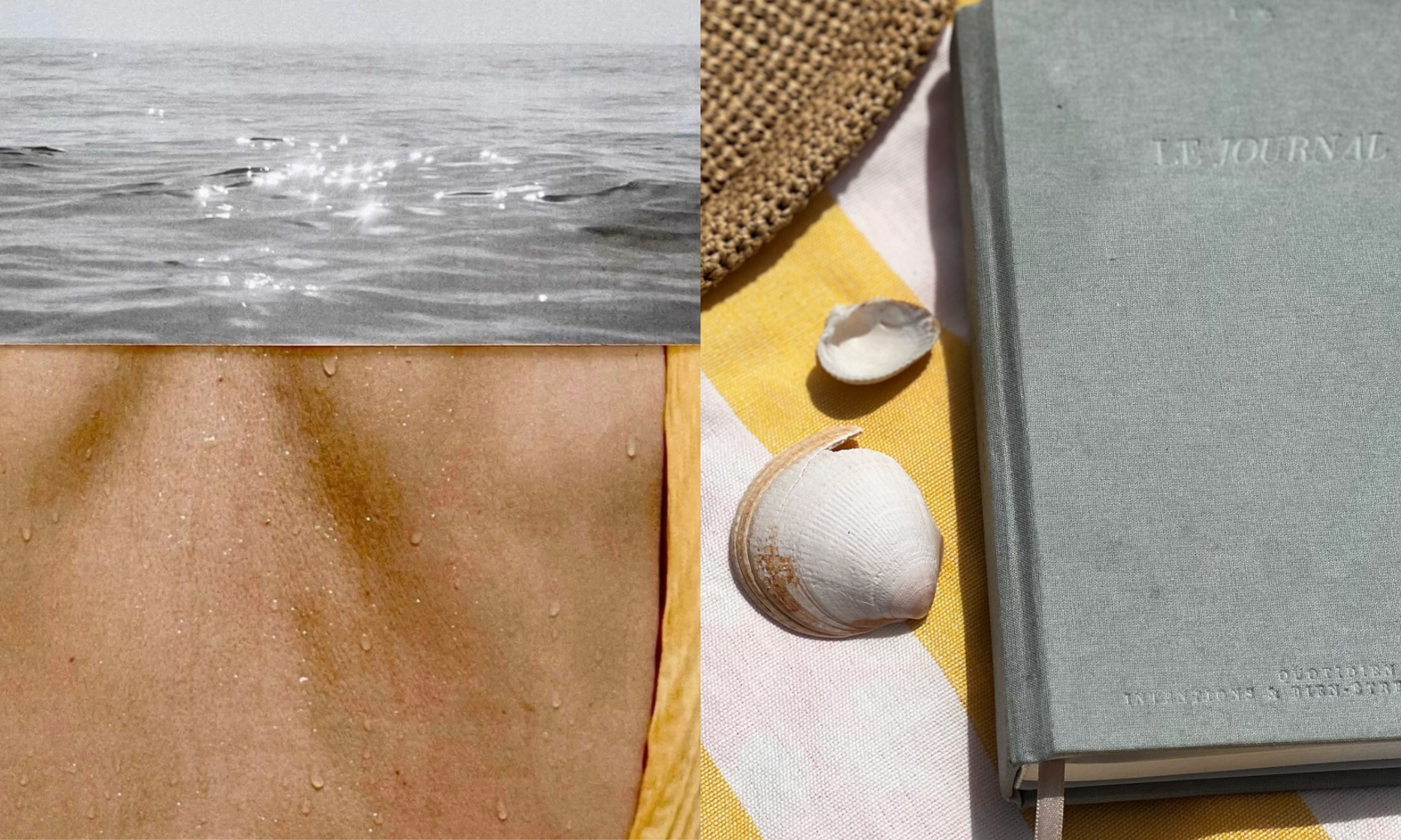 Moodboard été 2026 unile self-care, papeterie pour femmes.