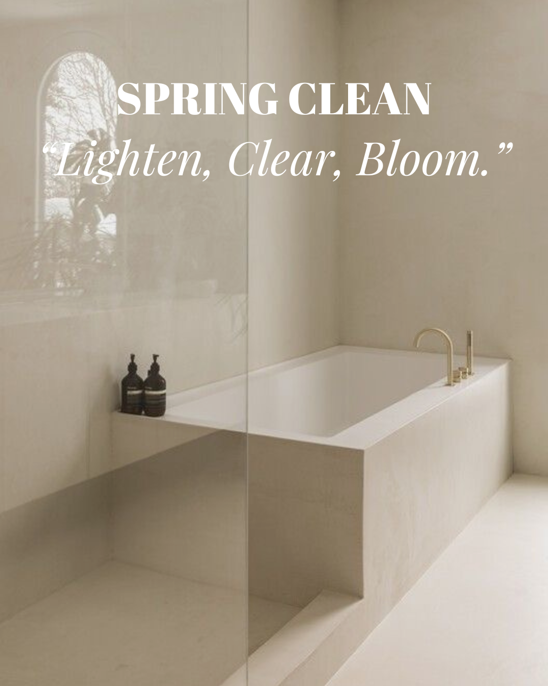Programme digital en 15 pages téléchargeables Spring Clean.