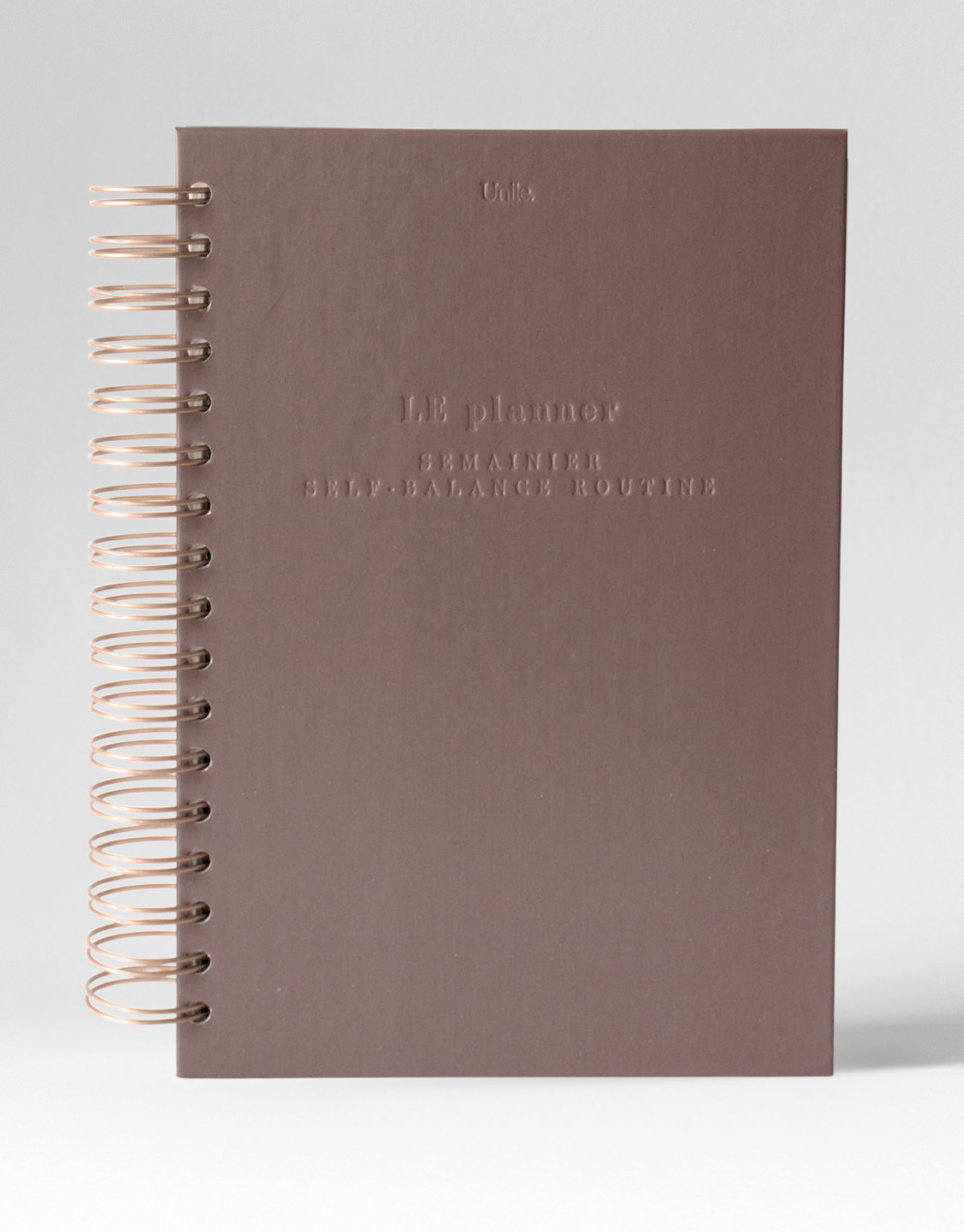 Planner coloris tan Unile.