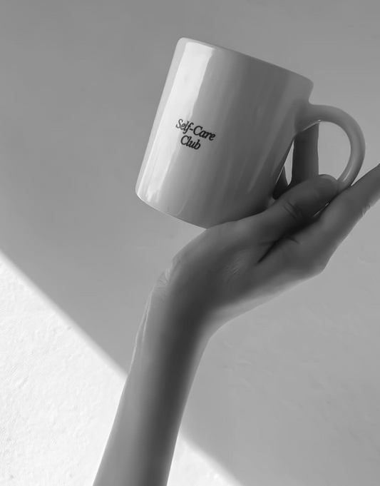 Tasse blanche Self-care Club Unile